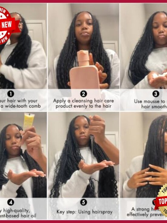 16 Inch Human Hair Crochet Extensions 40 Strands 50g Pre-Separated